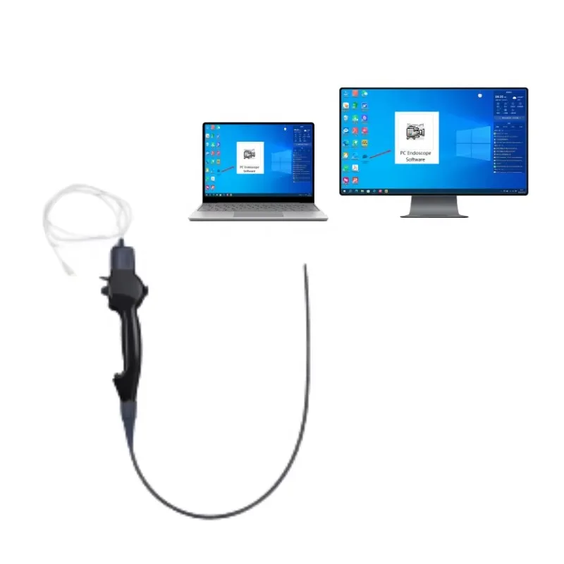 High quality disposable electronic soft mirror, hose bronchoscope, portable hose bronchoscope