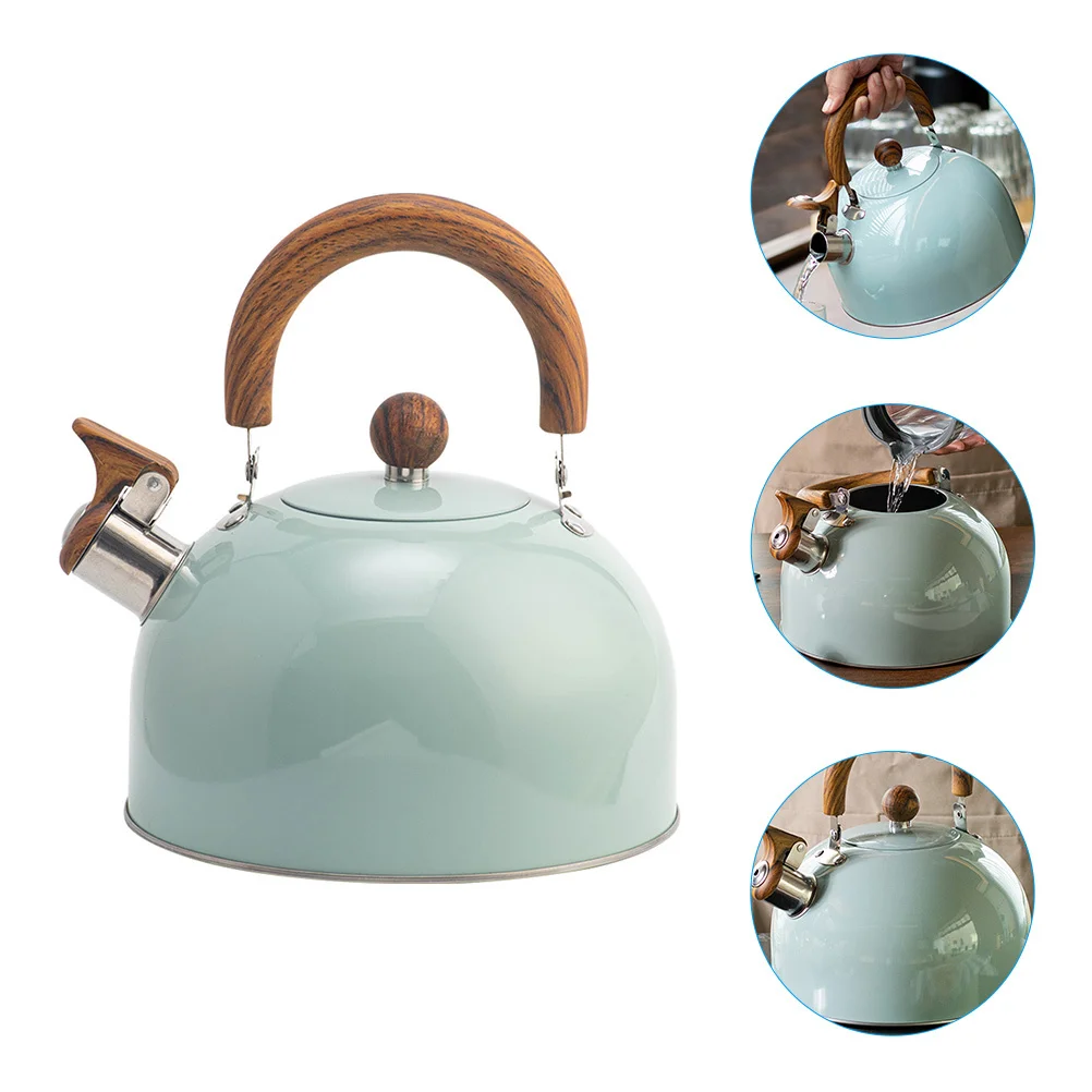 

Whistling Kettle Stainless Steel Boiling Pot For Home Kitchen Induction Stove Gas Cooker Tea Kettle Hot Water Pot