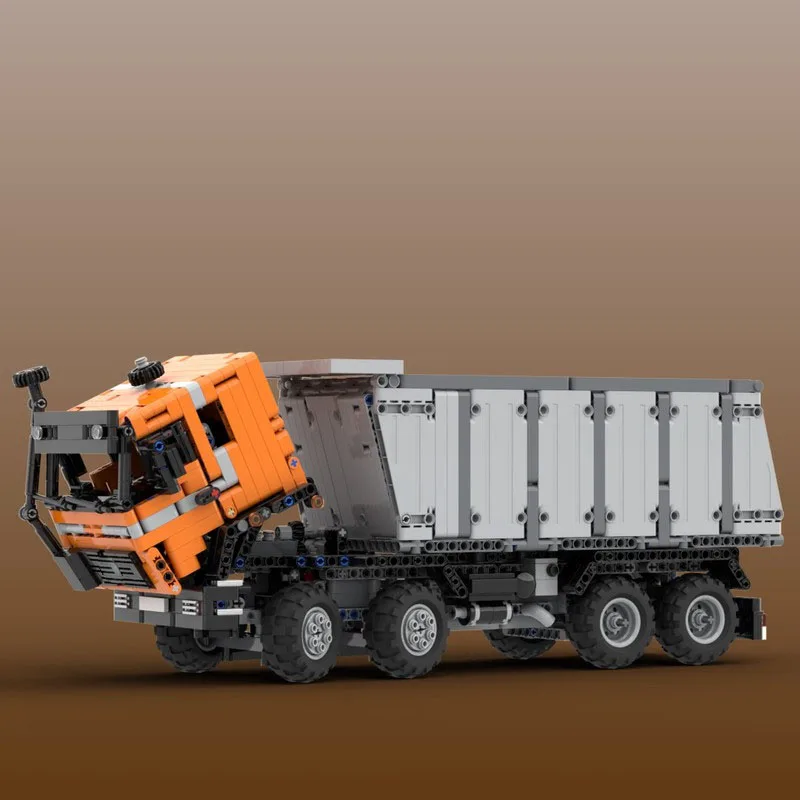 

MOC-138770Классический новый самосвал NG 3336, грузовой грузовик, модель строительного блока 1751, детали, детский строительный блок для мальчиков на день рождения, игрушка