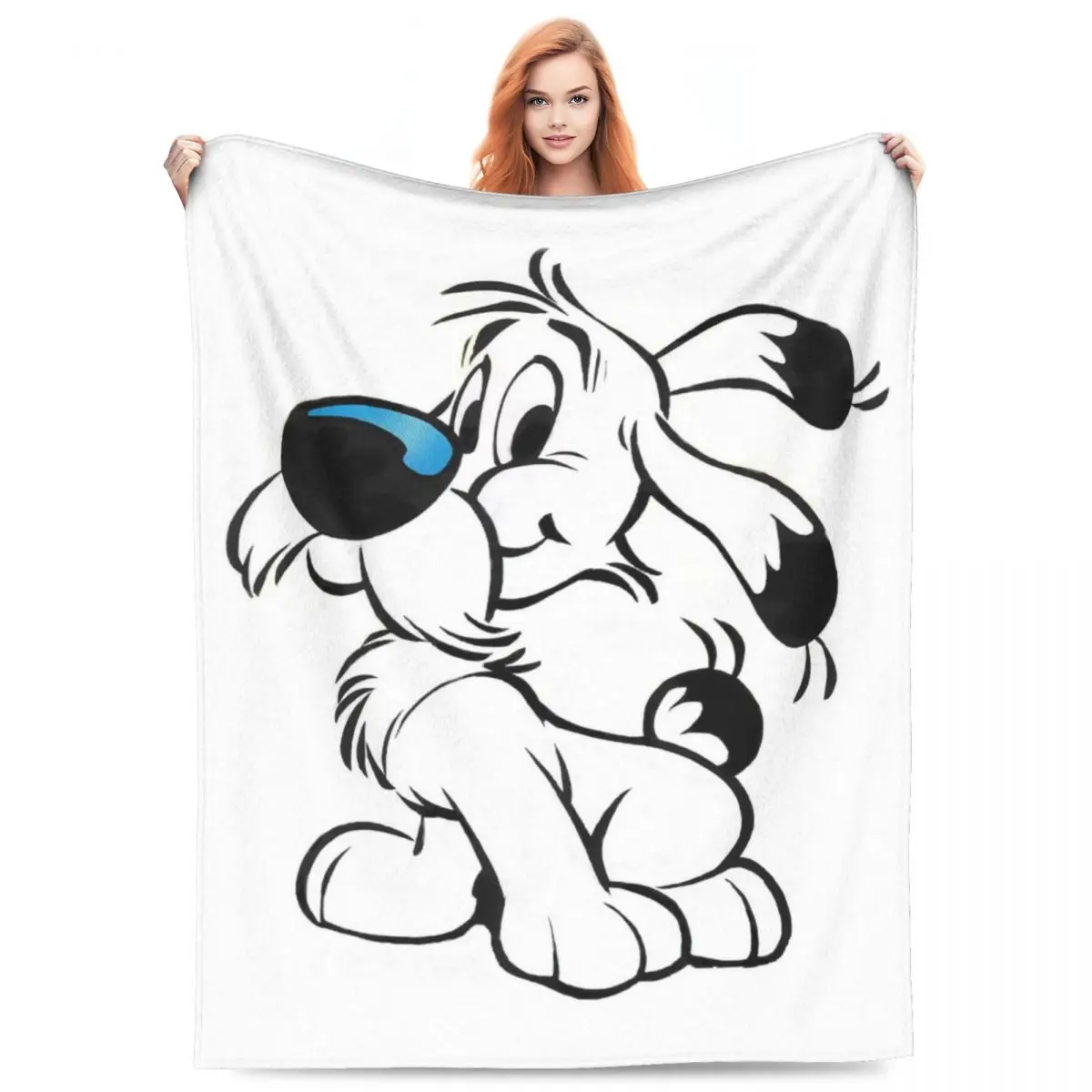 

Asterix And Obelix Dogmatix Ideafix Obelix Dog Blankets Fleece Throw Blankets for Couch Bedding Office Throws Bedspread Quilt