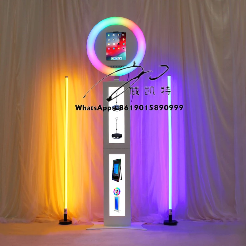 Portable ipad Pro Photobooth 10.5 Holding Portable ipad Photo Booth Led Display Lcd Screen