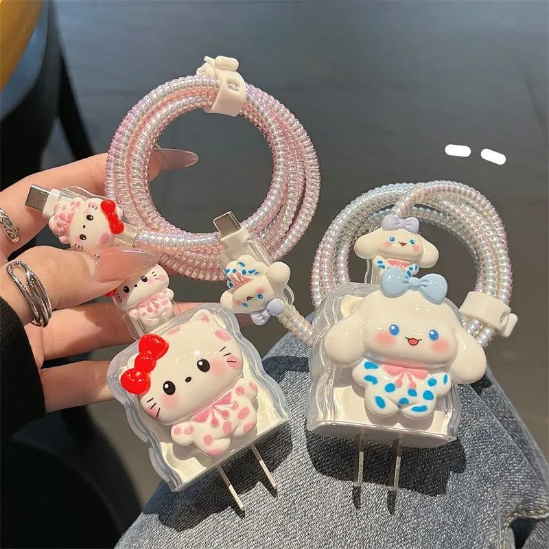 

Charger Protector Cover For Apple Charger 18W 20W Silicone Case Cable Winder For iPhone 16 15 Power Adapter Sleeve