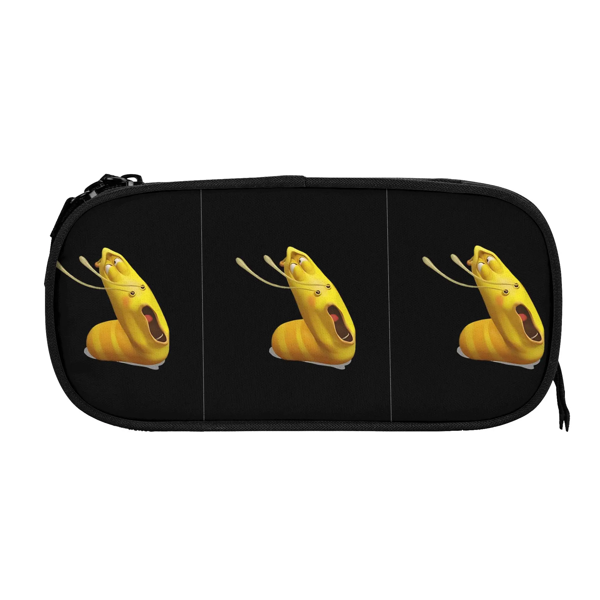 1 Piece Lightweight cartoon bug graphic Pencil Case Girls Pen Bag Larva School Pencil Pouch
