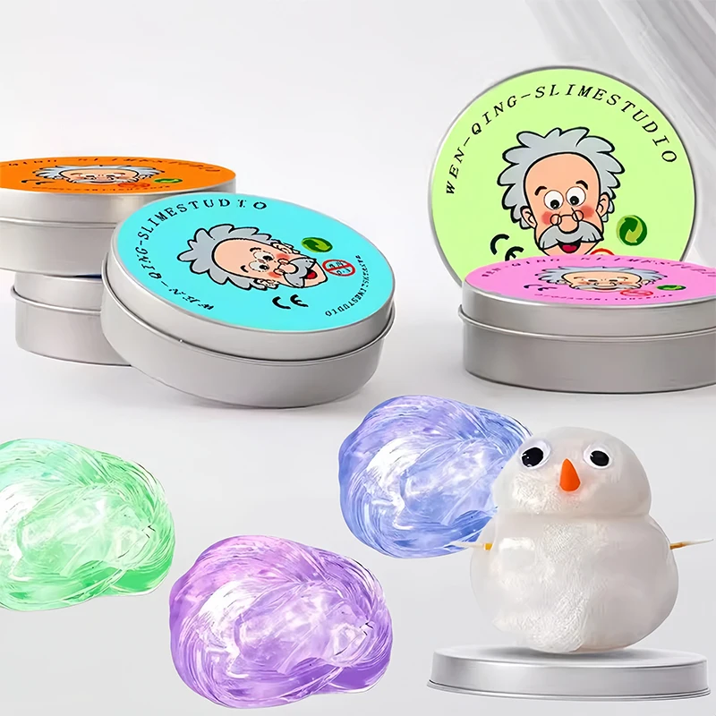 

Многоразовый жидкий кристаллический слайм-пластилин для снятия стресса, безопасная масса для лепки, 10 цветов, глина для творчества, DIY, гейм-гам, пластилин для рукоделия
