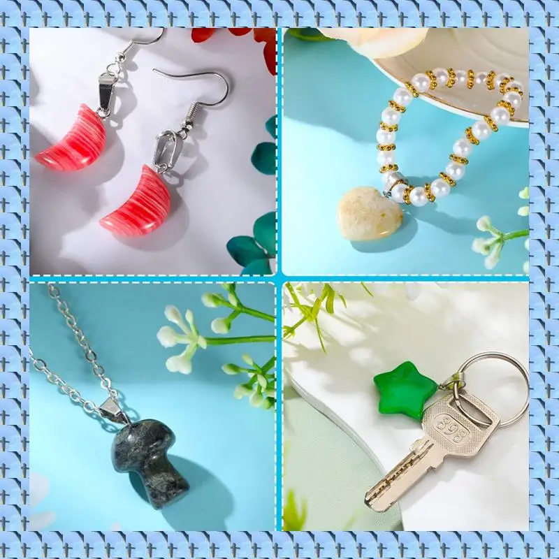 

NOCM ассорти хрустальный кулон, объемный кулон с драгоценными камнями, каменные подвески, смешанные подвески для изготовления ювелирных изделий своими руками, ожерелья