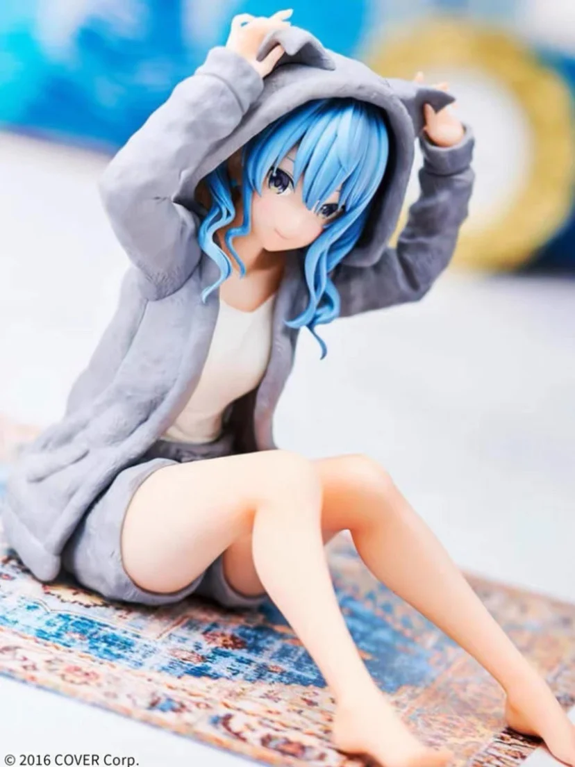 BANDAI Hololive IF Relax Time Suisei Hoshimachi figuras de acción modelo BANPRESTO figuras de diversión Juguetes a estrenar genuino Original