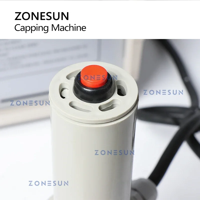 ZONESUN-sellador de inducción de mano, máquina de sellado de botellas de vidrio y plástico, con punta puntiaguda de papel de aluminio, ZS-FK300