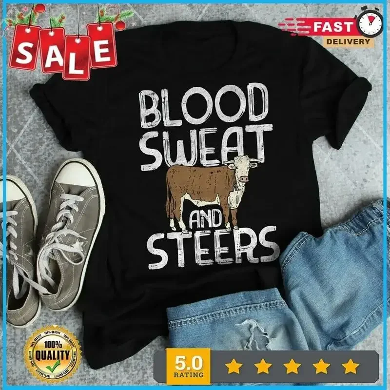 Engraçado gado mostrar t camisa agricultor hereford gado balançar agricultura