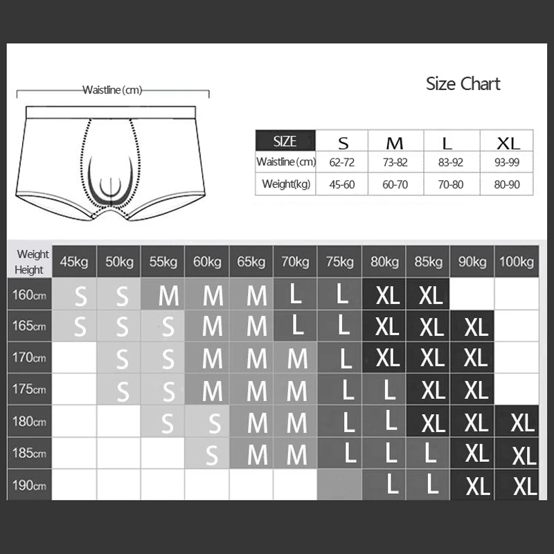 EXILIENS منفصلة 3 قطعة القطن الملاكم الرجال الملابس الداخلية Calzoncillos رجل الملاكمين Cuecas Masculinas BoxerShorts رجل سراويل حجم S-XL