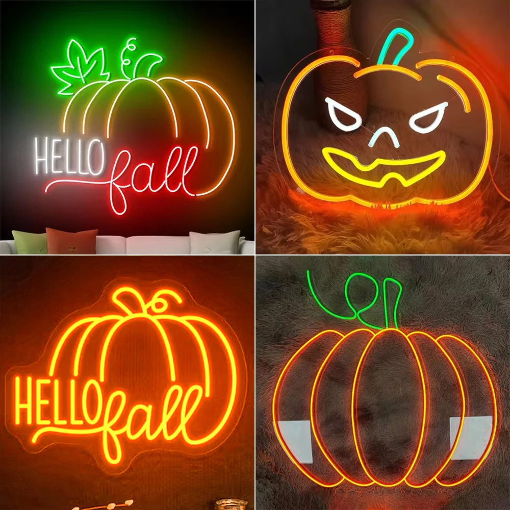 

Halloween Neon Sign Fun Art Boo Neon Light For Wall Decor Dimmable Room Decoration For Party Home Door Living Room Decor Lamp