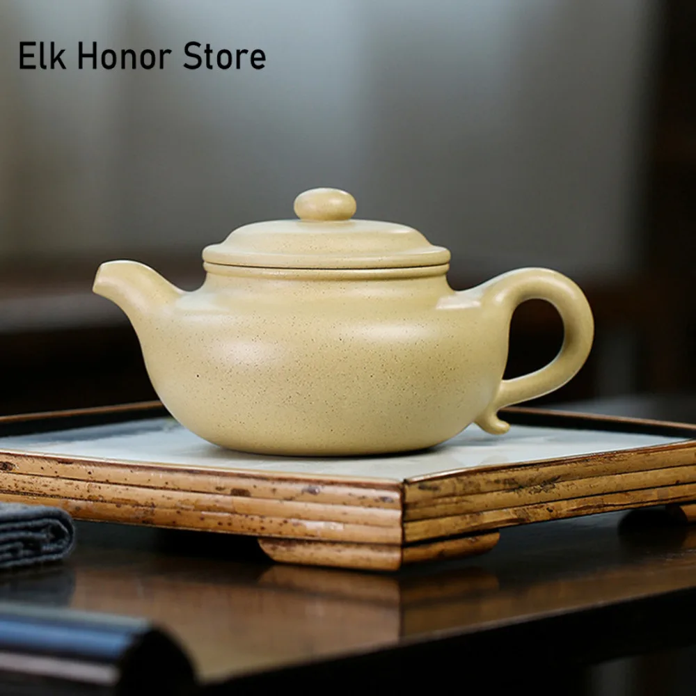 

300ml Yixing Tea Pot Purple Clay Ancient Teapot Chinese Famous Handmade Zisha Tea Set Kettle Teaware Custom Tea Ceremony Gift