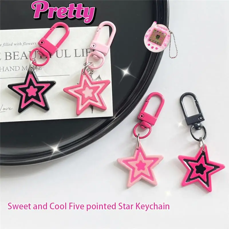 Keychain Comfortable Feel Sweet Cool Spice Key Chain Fashion And Durable Lovely Accessories Bag Pendant Save Space Charming