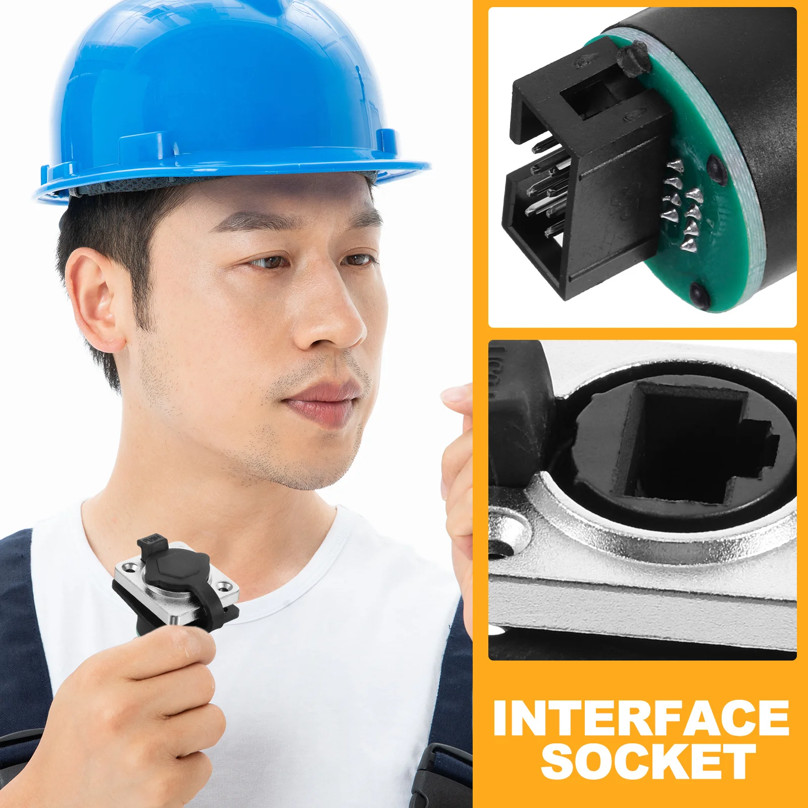 

Network Cable Socket Outlet Home Office Outdoor Use Multi Device Inline Electrical Outdoor Ethernet Connector Wall Electric