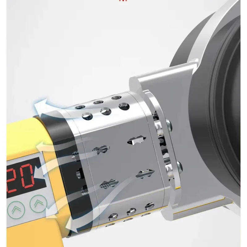 آلة لحام الأنابيب الكهربائية أداة التدفئة لأنبوب البلاستيك PE PPR PB مع التحكم في درجة الحرارة #3