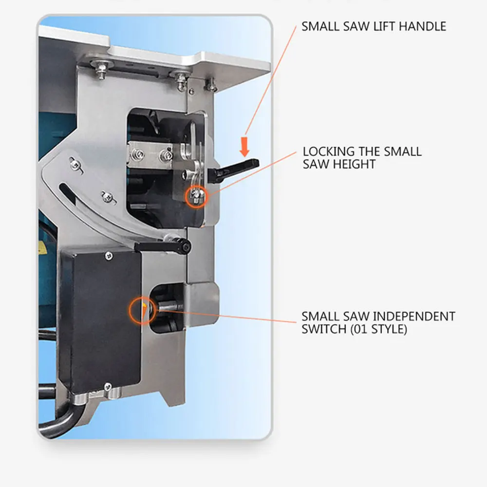 2300w Multifunctional Woodworking Table Saw Integrated Type Son-mother Dust-free Saw Board Cutting Electric Circular Saw