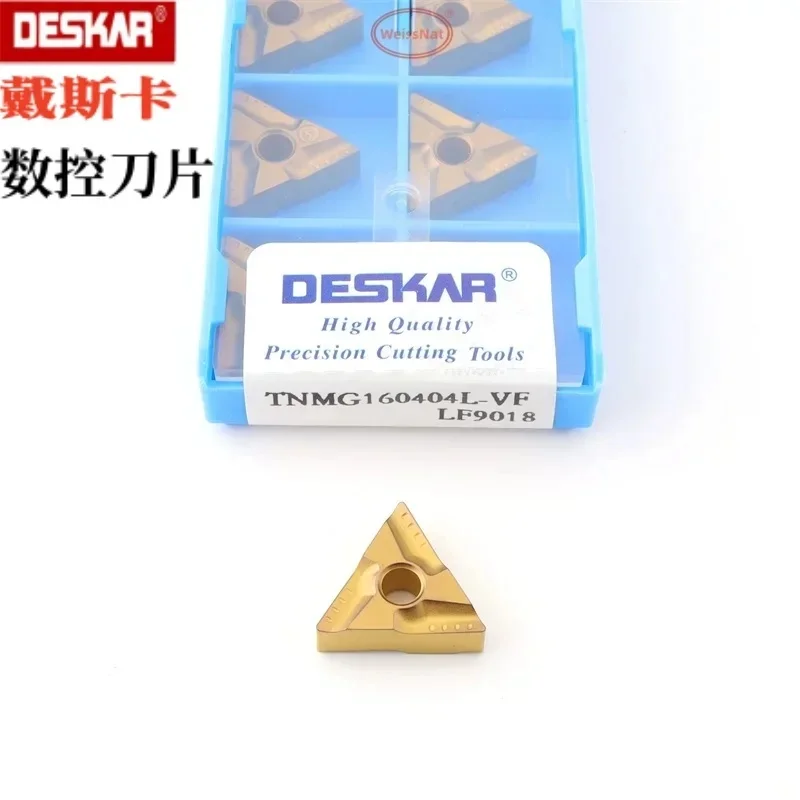 DESKAR TNMG160404/TNMG160408/TNMG160412-TM LF9028 L-VF R-VF L-S R-S LF9218  LF9018 Carbide Insert TNMG Inserts