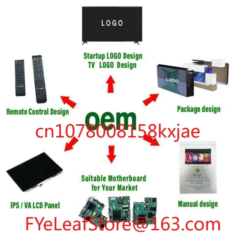 Картина 4: Телевизор 32-дюймовый 43-дюймовый телевизор Smart TV