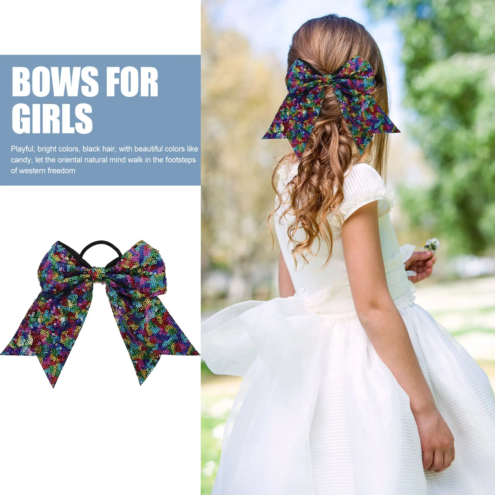 

2Pcs Bowknot Hair Ties Kids Girls Ponytail Holders Fine Rope Elastic Scrunchies Accessories Purple Hair Bow Ropes Daily