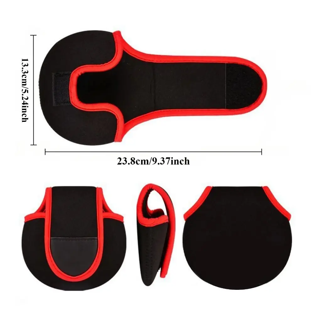 حقيبة تخزين عجلة قطرة الماء السميكة مقاومة للاهتراء متعددة الوظائف حقيبة عجلة الصيد مقاومة للماء محمولة #6