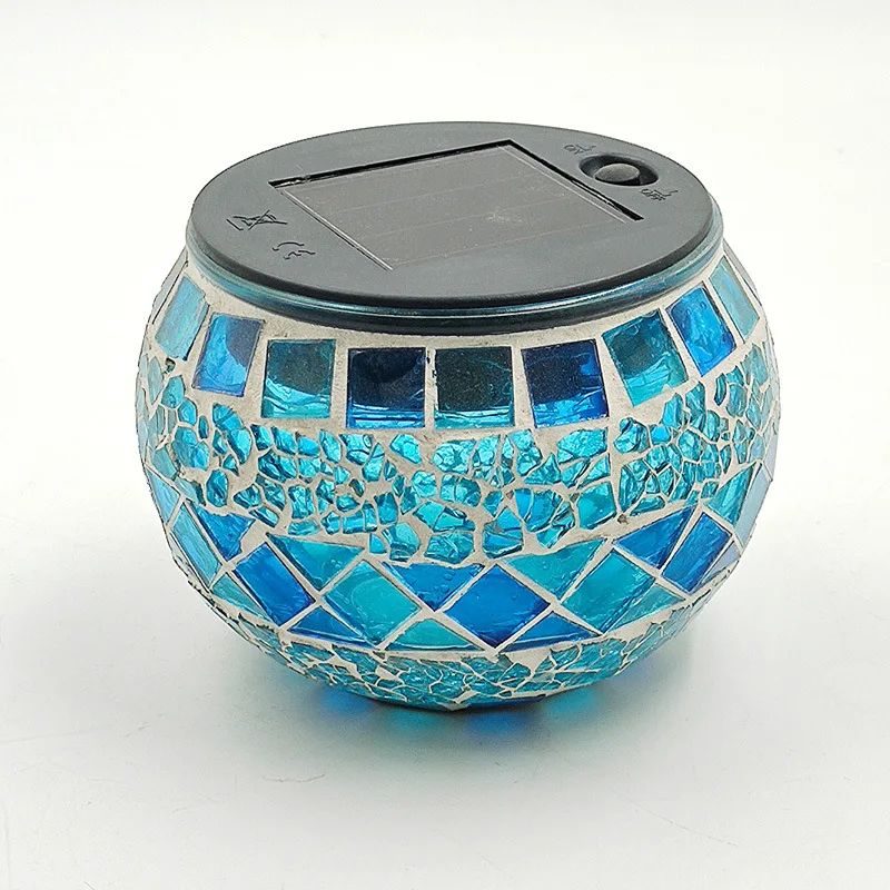 

Лампа для газона, водонепроницаемая наружная лампа для газона на солнечной батарее, разноцветные меняющие двор, лампы для балкона, 2023 мозаичная фотолампа, полый фотоэлемент на солнечной батарее