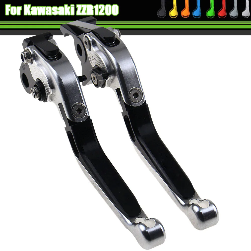 

For Kawasaki ZZR1200 2002-2005 Motorcycle Brake Clutch Lever CNC Folding Adjustable Retractable Anti-breakage Clutch Brake Lever