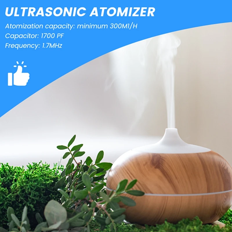 5 قطعة 16 مللي متر 1.7 ميجا هرتز صانع ضباب بالموجات فوق الصوتية محول المرطب أجزاء Head-A07G