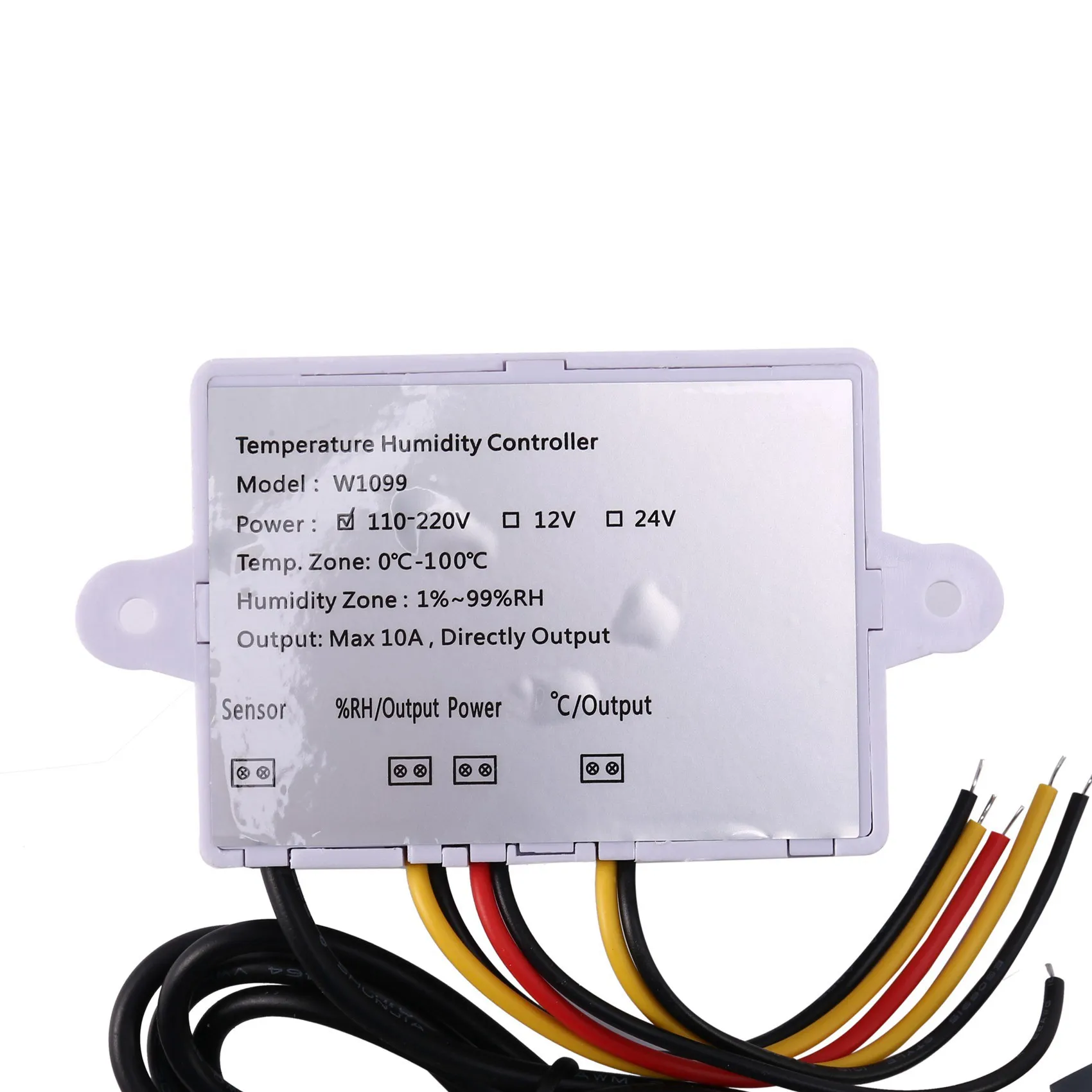 ABKS-2X XK-W1099 Dual Digital Thermostat Humidistat Egg Incubator Temperature Humidity Controller Regulator 110V-220V