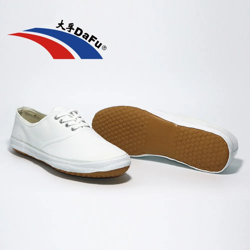 Dafu-zapatos blancos para hombre y mujer, zapatillas de estilo Retro, artes marciales, Kung Fu, 2020