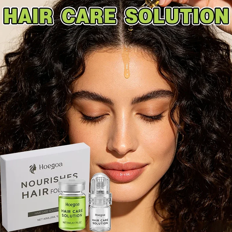 Scalp Care Kit With Nourishing Hair Serum Hair Follicle Care Improve Hair Texture Root Support Essential Set For Hair Health