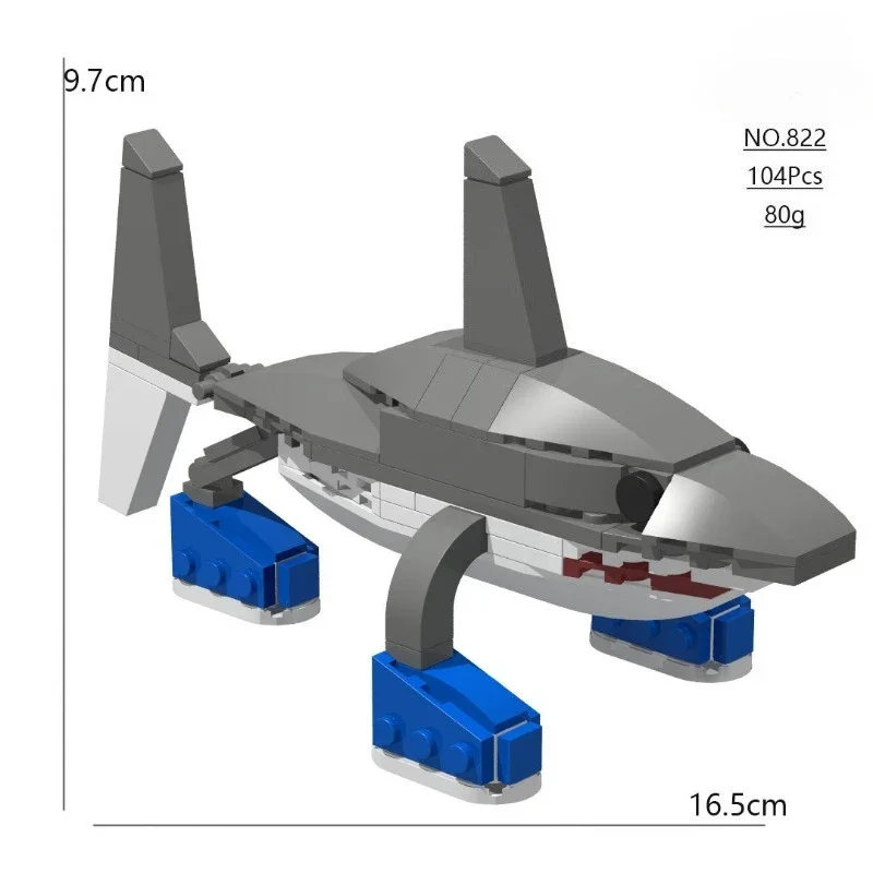 جديد تونغ تونغ تونغ الصحور اللبنات مكتب الديكور عصا خشبية رجل القرش التمساح الفيل الطوب لعبة هدية هدايا الحفلات