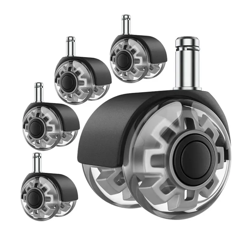 

Специальное предложение ~ ролики для офисного стула, 2-дюймовые сверхмощные сменные колеса, мягкая и тихая резина для паркетных полов и ковров