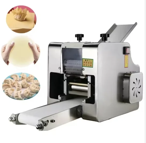 China Professional Supplier Automatic Motor Small Dumpling Wrapper Forming Machine Samosa Sheet Making Equipment for Hotels