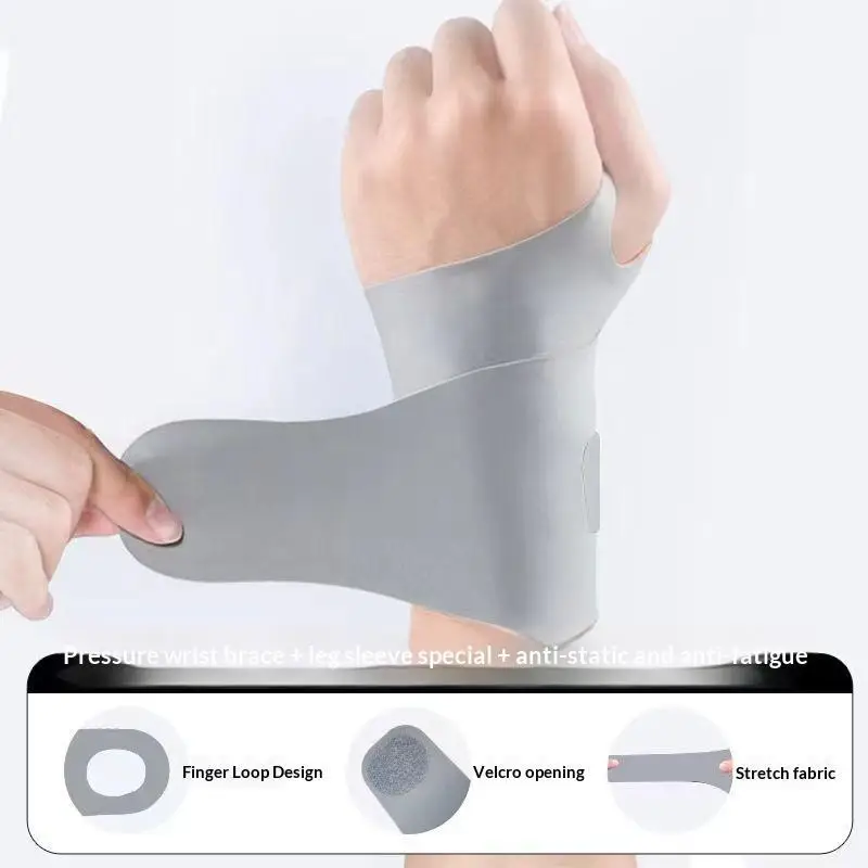 2Pcs Adjustable Wrist Guard Tendon Sheath Joint Anti Hand Strap Basketball Tennis Badminton Fitness Sports Wrist Guard