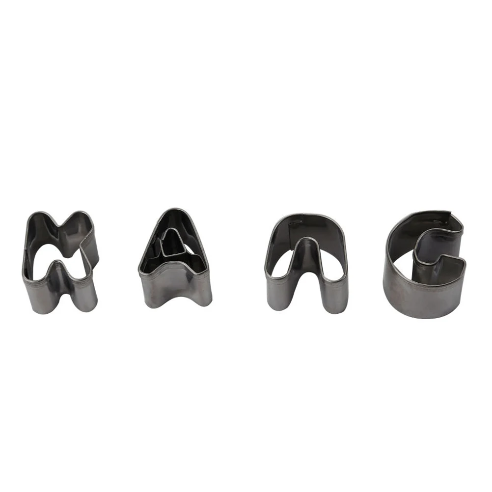 

37pcs Cookie Molds Cake Stainless Steel Numbers Letters Cutters Alphabet Baking Tools Food Grade Safe Sanitary Easy Use Long