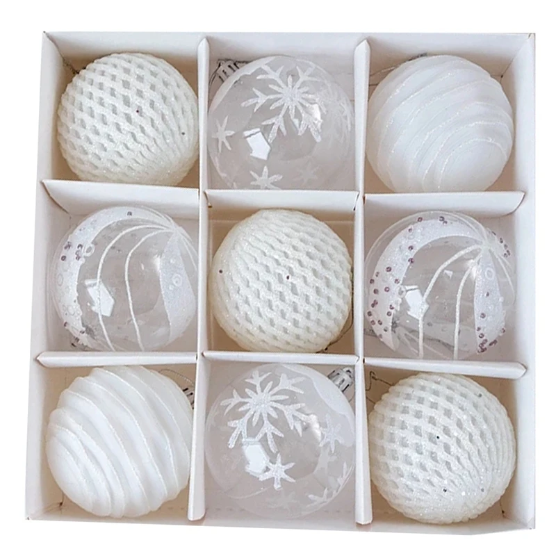 

Christmas Ball Baubles Big Tree Decorations Balls Xmas Party Hanging Ornaments Christmas Decorations for New Year-B