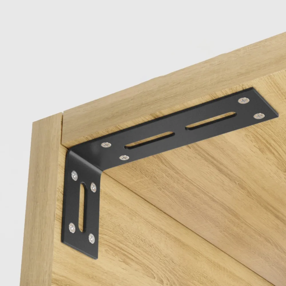 Stainless Steel/Iron Corner Brackets Wall Mounted Durable Angle code Space Saving Useful Shelf Bracket Hardware