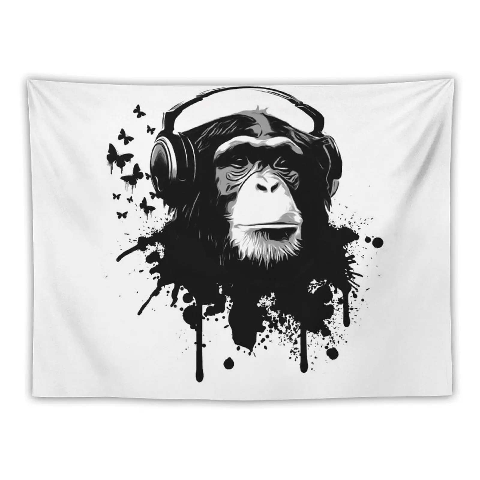 

Monkey Business Tapestry Things To Decorate The Room Wall Hanging Funny Home Supplies Tapestry