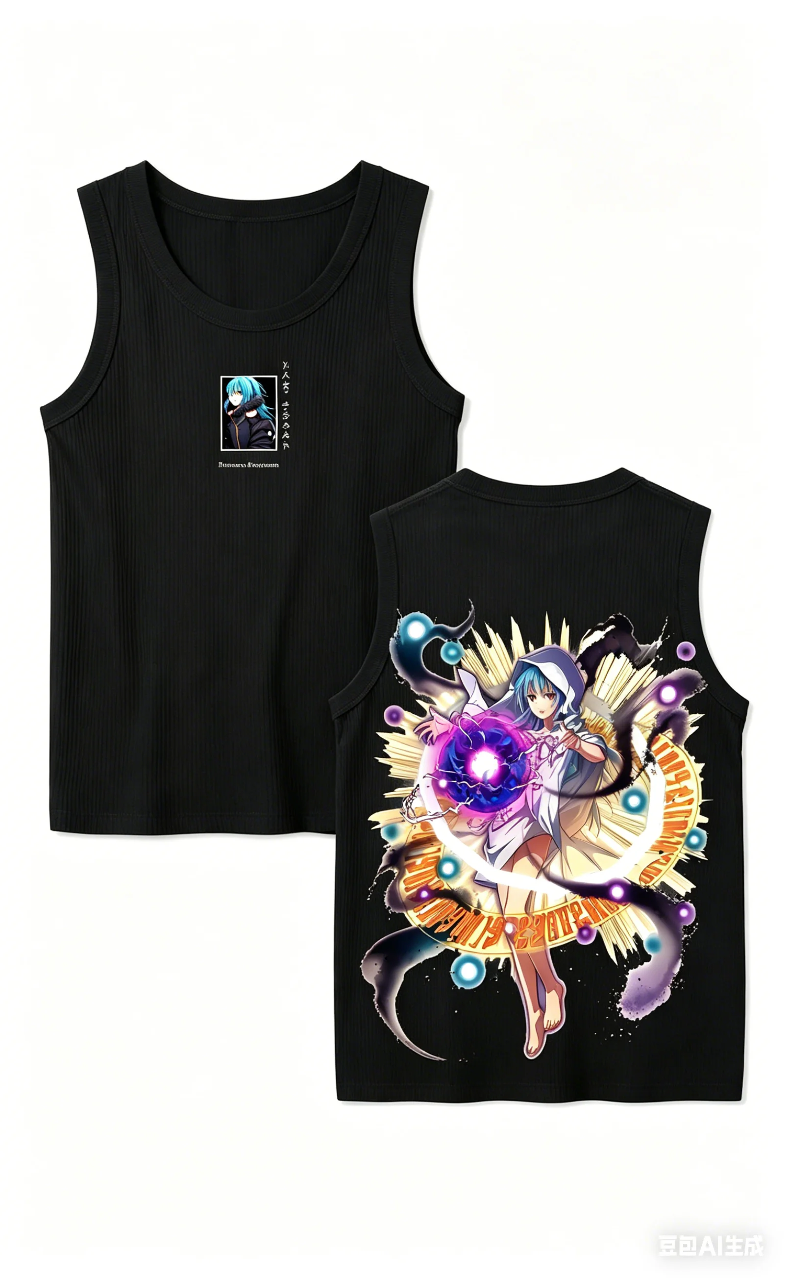 That Time I Got Reincarnated as a Slime Ribbed Tank Streetwear Anime Lover New Model personality Clothes Year round clothing top