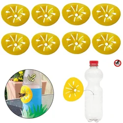 10Pcs Wasp Trap Catcher Flower Shape Flying Insects Funnel Trap Bee Hornet Catcher Garden Outdoor Hanging Pest Control Tools
