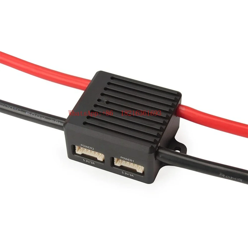 2026 Limited Offer PM08-CAN Galvanometer Voltage Detection 7-60 Volts 200A High Current Multi-axis Drone Power Supply Cable