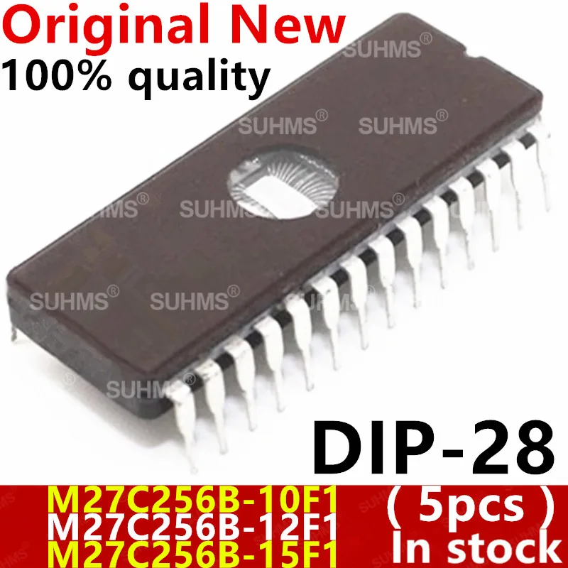 

(5piece)100% New M27C256B-10F1 M27C256B-12F1 M27C256B-15F1 M27C256B 10F1 12F1 15F1 DIP-28