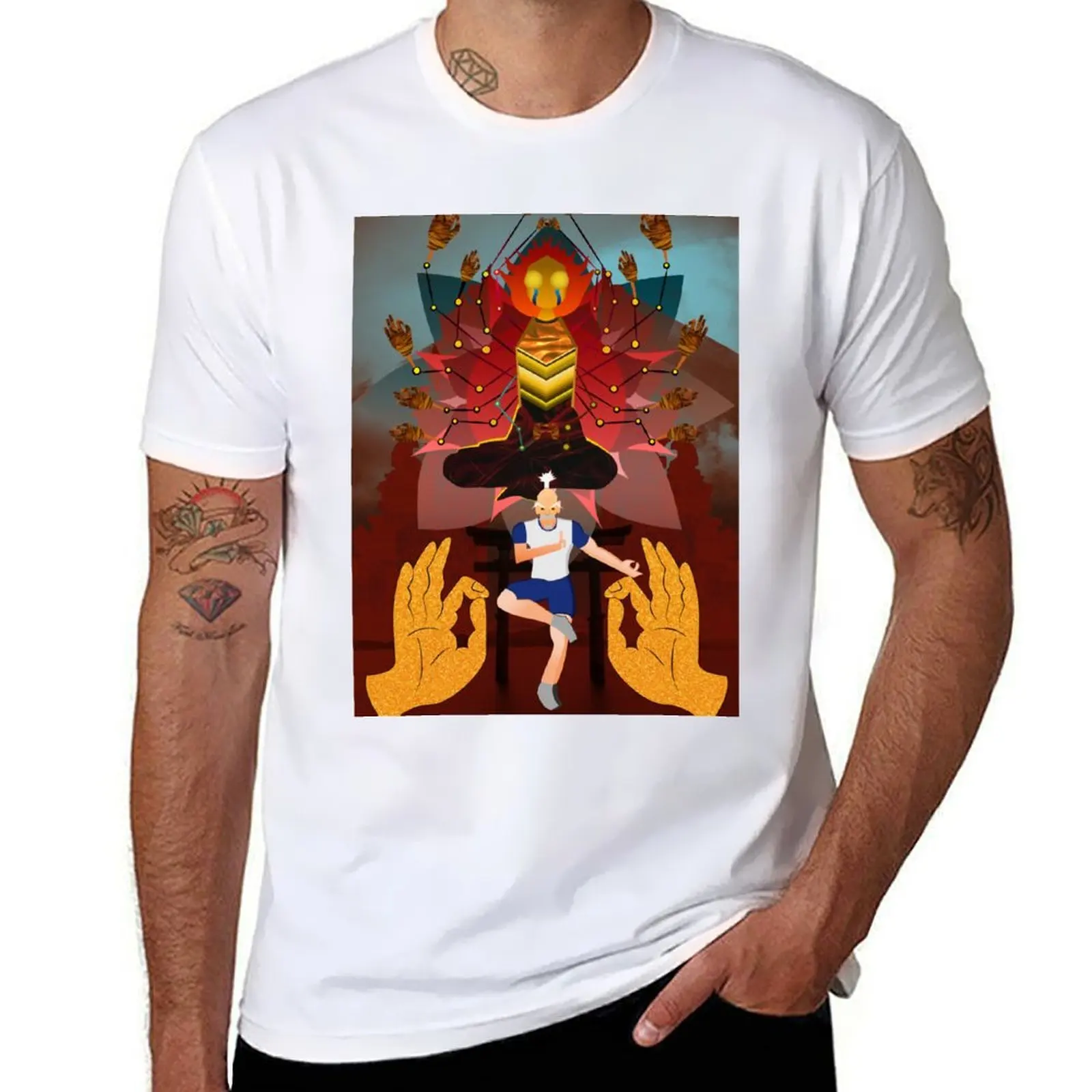 

Chairman Isaac Netero T-Shirt t shirts for man cotton anime tshirt man t shirt luxury T-Shirt