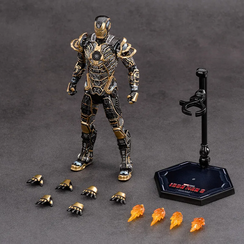 zd-toys-licensed-marvel-iron-man-mk41-action-figure-7-inch-movable-joints-black-gold-skeleton-collectible-model-gift-for-men