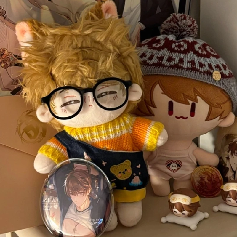 

20cm Trendy Cool Doll Clothes "Winter Warm Sun" Star Doll Doll Toys To Change Clothes Cute Q Version Cotton Doll Clothes Gift