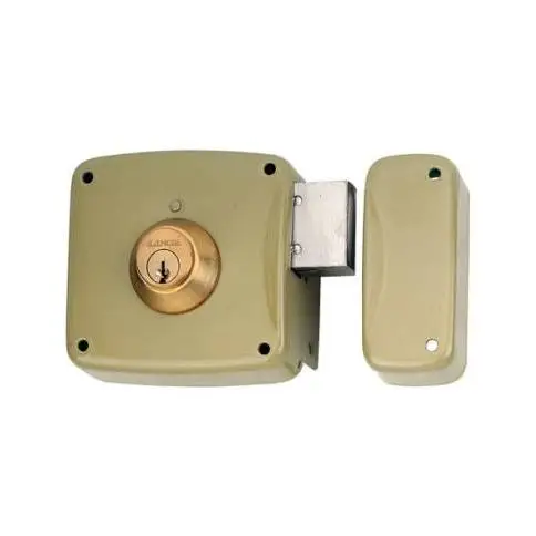 Cerradura sobreponer hierro esmaltado 5124-A/10I Lince