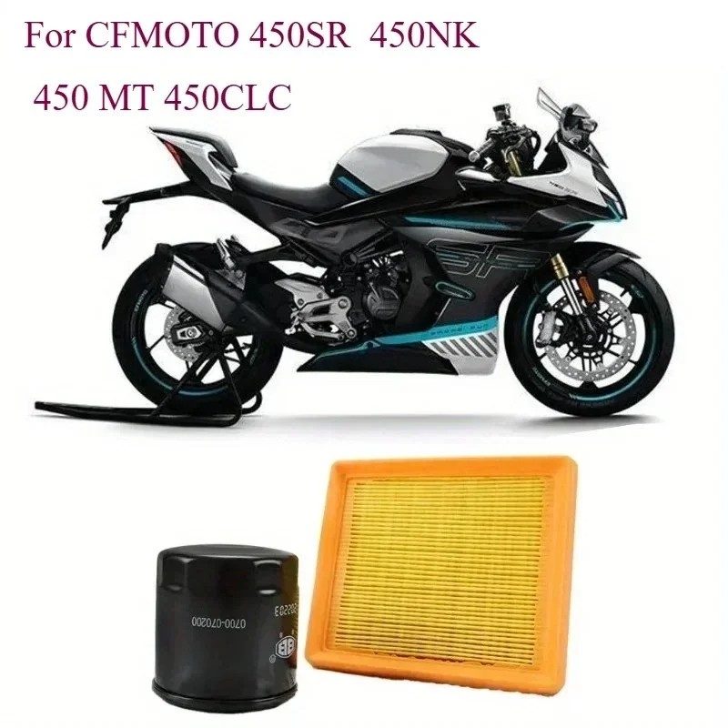 Für Motorrad CFMOTO 450SR SRS NK450CLC 450MT Luftzellen-Ölfilter Maschinenluftfilter Zubehör