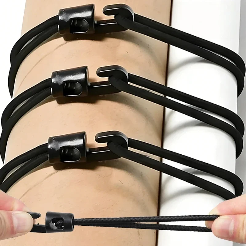 Multifunctional Elastic Bungee Ropes with Hook for Camping Luggage Bikes Cars Cord Fixed Ties High Elasticity Expander Rope Tool