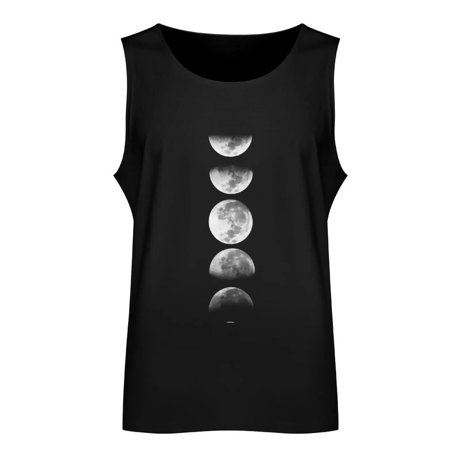 Phases of the Moon Tank Top Top summer gym training accessories clothes for men summer