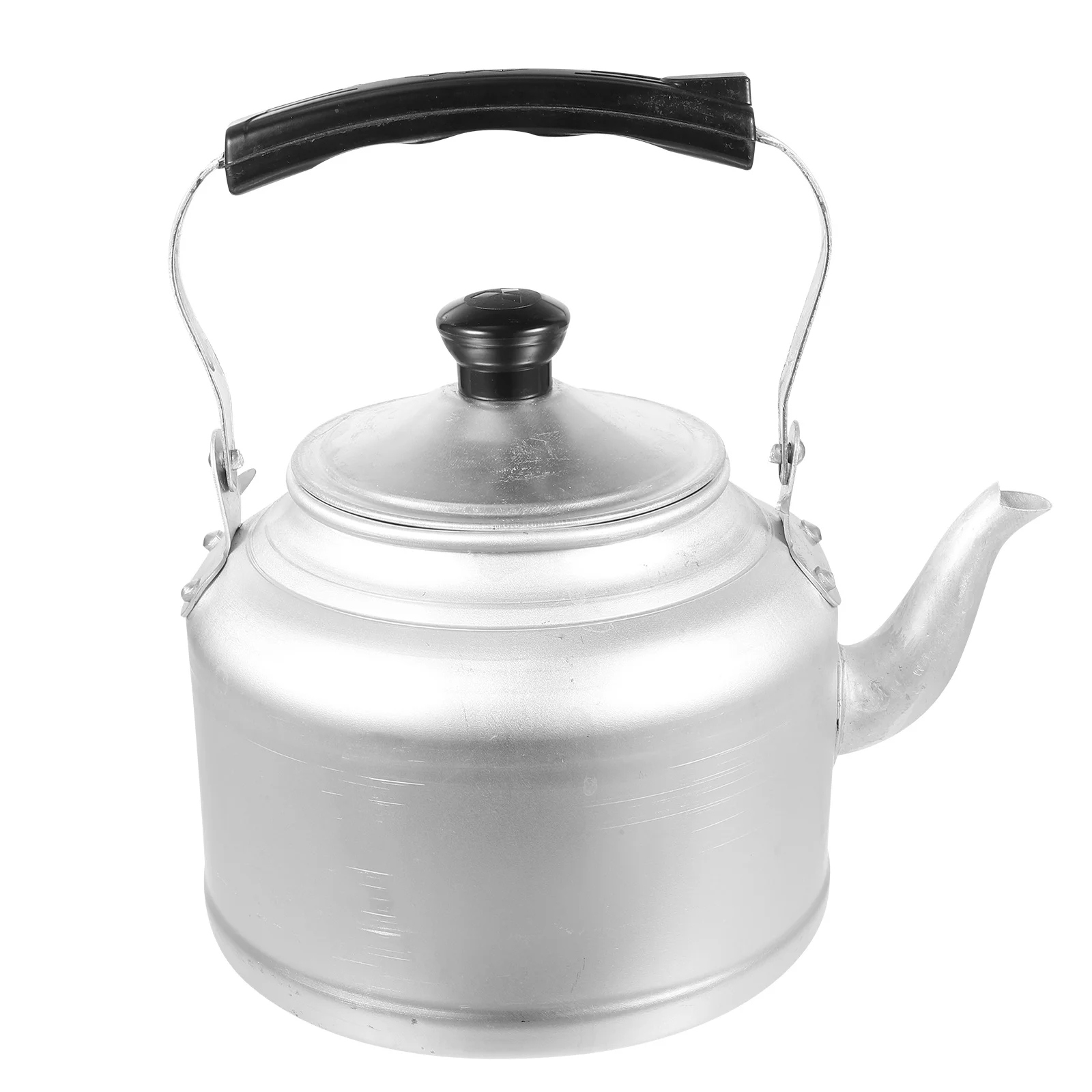 

Thickened Aluminum Kettle Retro Style Heat Resistant Teapot for Home Use Stove Compatible Water Boiling Container Kitchen Tea