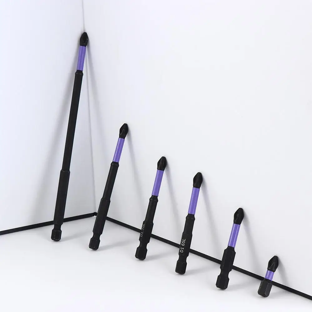 25-150mm Anti Non-slip Batch Head Magnetic High Hardness Cross Bit Steel Impact Strong PH2 Screwdriver Bits Power Hand Tools